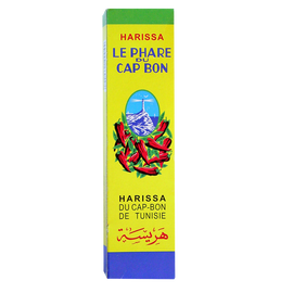 Harissa sauce piquante PHARE DU CAP BON, tube de 70g