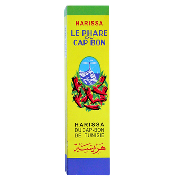 Harissa sauce piquante PHARE DU CAP BON, tube de 70g
