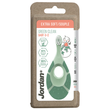 Brosse à dents baby 0/2 ans green clean JORDAN x1