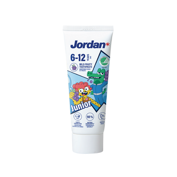 Dentifrice junior JORDAN gout fruité 6-12 ans 50ml