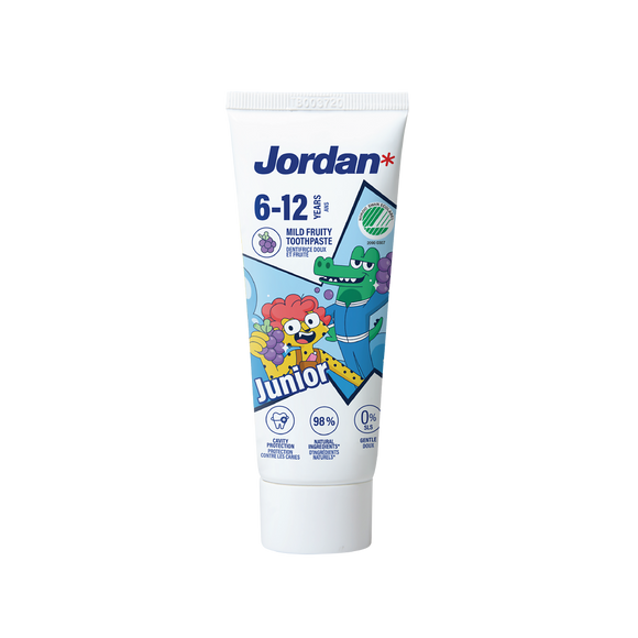 Dentifrice junior JORDAN gout fruité 6-12 ans 50ml
