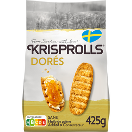 Petits pains suédois dorés  KRISPROLLS - Paquet de 425g