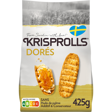 Petits pains suédois dorés  KRISPROLLS - Paquet de 425g