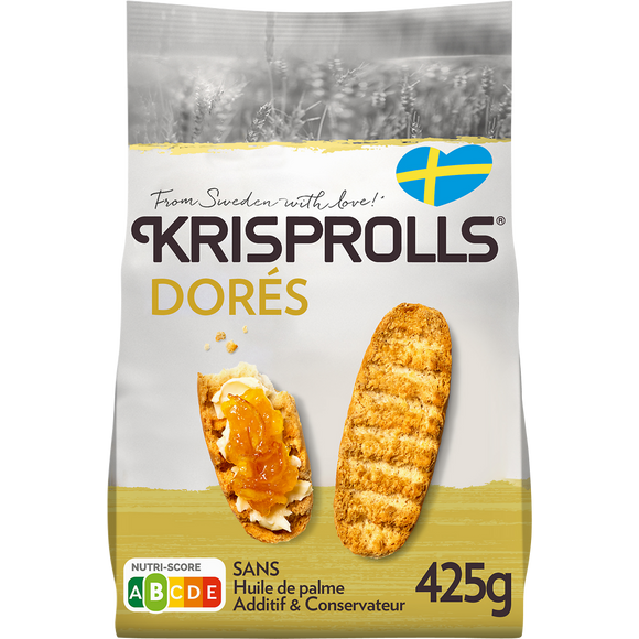 Petits pains suédois dorés  KRISPROLLS - Paquet de 425g