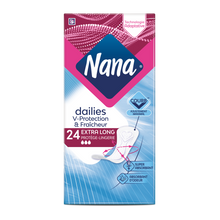 Protège-slip extra long NANA, sachet de 24