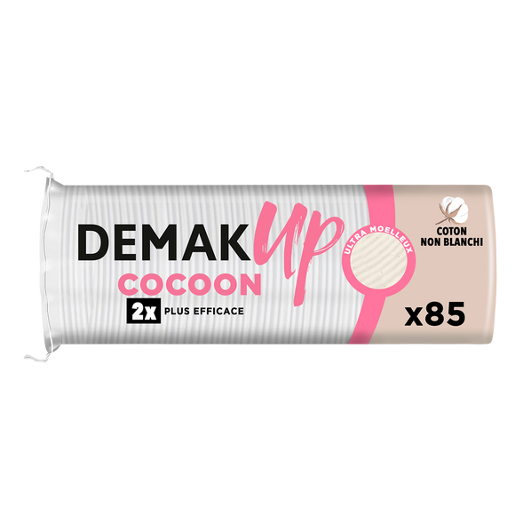 Disques à démaquiller cocoon DEMAK'UP, x85