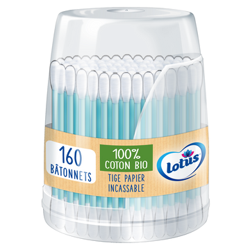 Coton tige LOTUS sachet x160