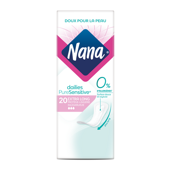 Protège-lingerie PureSensitive extra long NANA x20
