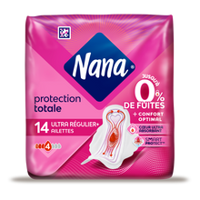 Serviettes hygiéniques ultra régulier plus NANA x14