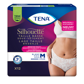 Sous-vêtement silhouette plus taille basse Taille L TENA x12
