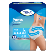 Culottes incontinence TENA protect plus L x8