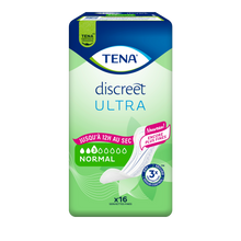 Serviette TENA discreet ultra normal x16