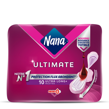 Serviette NANA Ultimate ultra long x10