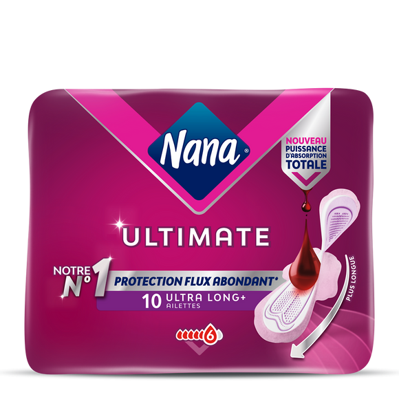 Serviette NANA Ultimate ultra long x10