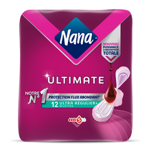 Serviette NANA ultimate ultra régulier+ x12