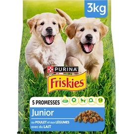 Croquettes pour chiots Junior Poulet FRISKIES - 3kg