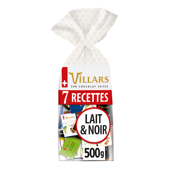 Assortiment de mini Chocolats VILLARS, 500g