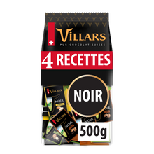 Assortiment mini chocolats noir VILLARS, 500g