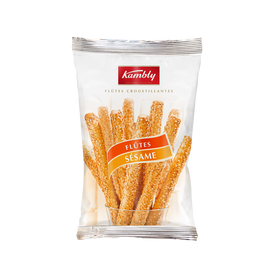 Flûtes au sésame KAMBLY, paquet de 125g