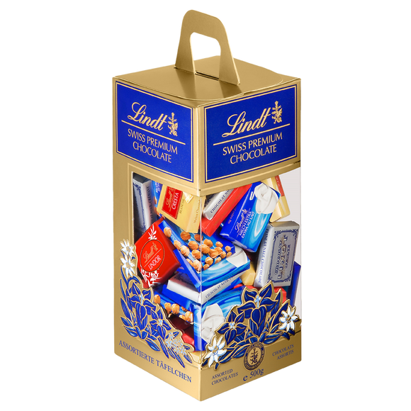 Napolitains assortis LINDT, tubo de 500g