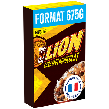 Céréales au chocolat LION - 675g