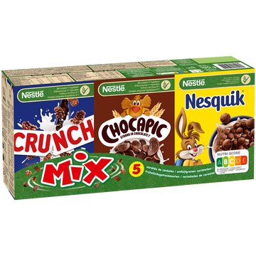 Céréales Chocapic, Lion, Nesquik NESTLE MIX - x6