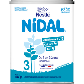 Lait croissance en poudre dès 12M NIDAL - Boîte 800g