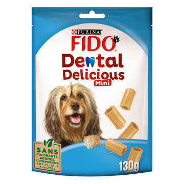 Os à mâcher pour chien Dental Delicious FIDO - 130g