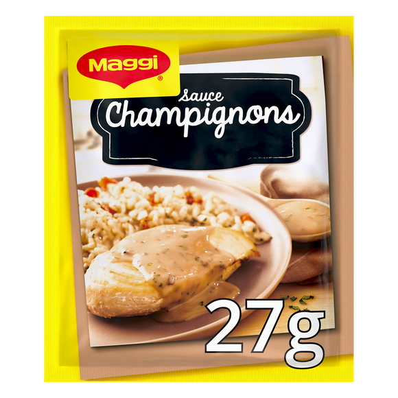 Sauce déshydratée saveur à l'ancienne aux champignons, MAGGI, sachet de 27g