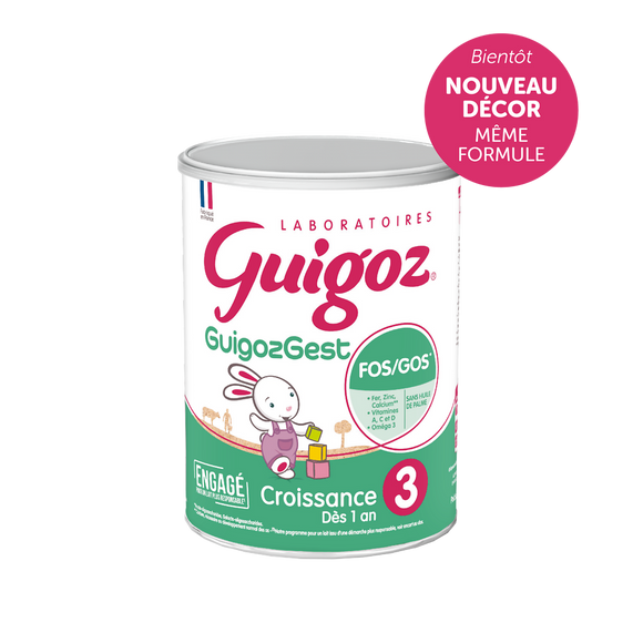 GUIGOZ - GUIGOZGEST - Lait infantile de croissance dès 12 mois - 800g