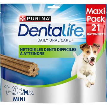 Friandises pour petit chien DENTALIFE - 21 sticks bucco-dentaire