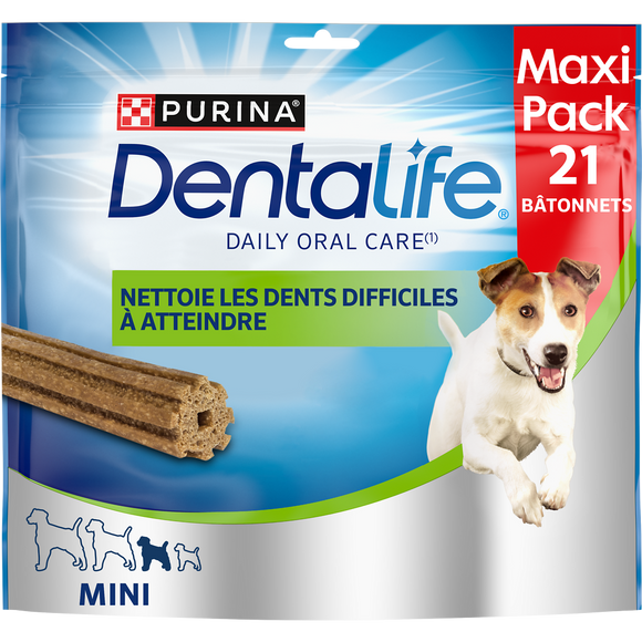 Friandises pour petit chien DENTALIFE - 21 sticks bucco-dentaire