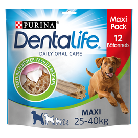 Friandises pour grand chien DENTALIFE - 12 sticks bucco-dentaire