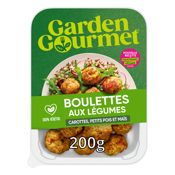 Végétal Boulettes aux légumes GARDEN GOURMET - 200g