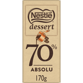 Chocolat noir absolu pâtissier NESTLE DESSERT - Tablette 170g