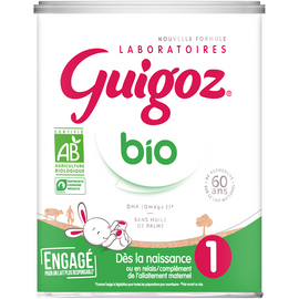 Lait infantile en poudre BIO 1er âge 0-6M GUIGOZ OPTIPRO - Boîte 800g