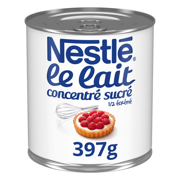 Lait Concentré Sucré Boite Nature NESTLE - 397g