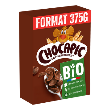 Céréales au chocolat Bio CHOCAPIC - 375g