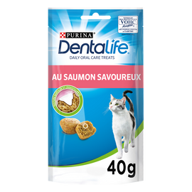 Friandises pour chat au Saumon DENTALIFE - 40g