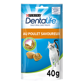 Friandises pour chat au Poulet DENTALIFE - 40g