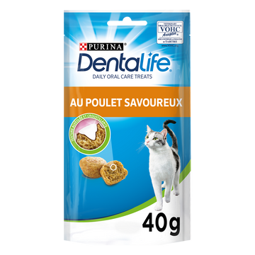 Friandises pour chat au Poulet DENTALIFE - 40g