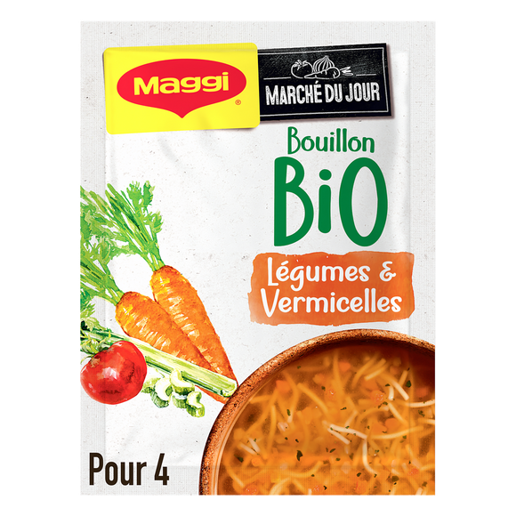 Soupe Bio légumes er vermicelles MAGGI - 60g