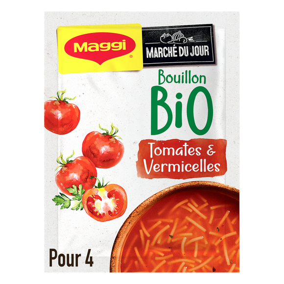 Soupe Bio tomates et vermicelles MAGGI - 70g