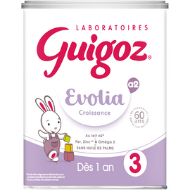 Lait croissance en poudre dès 12M GUIGOZ EVOLIA - Boîte 800g