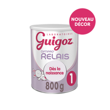 GUIGOZ OPTIPRO - Lait infantile en poudre 1er âge, de 0 à 6 mois - 800g
