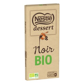 Chocolat noir bio pâtissier NESTLE DESSERT - Tablette 170g
