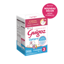 GUIGOZ OPTIPRO - Lait infantile de croissance en poudre, dès 12 mois -2x600g