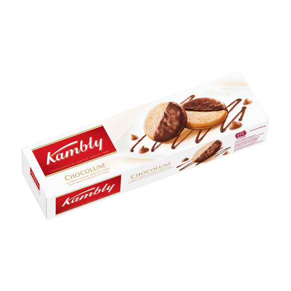 Biscuits chocolune meringués au chocolat KAMBLY, 100g