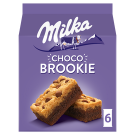 Gâteaux moëlleux Choco Brookie MILKA - Boîte de 152g