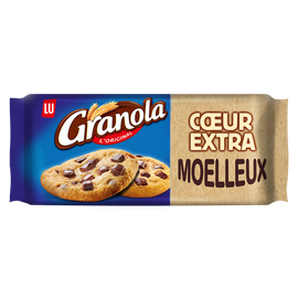 Cookies Extra Moelleux aux pépites de chocolat GRANOLA - Paquet de 208g